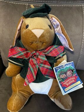 Vintage The Velveteen Rabbit Plush 13" Bunny 1985 Toys R Us Exclusive NWT
